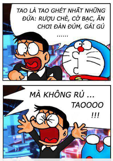 Truyện tranh doremon chế,truyen tranh che,truyen tranh 3d