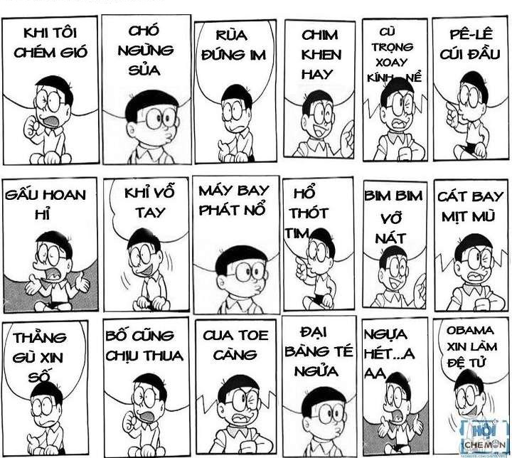 Truyện tranh doremon chế,truyen tranh che,truyen tranh 3d