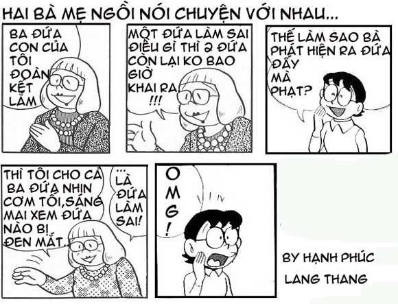 Truyện tranh doremon chế,truyen tranh che,truyen tranh 3d