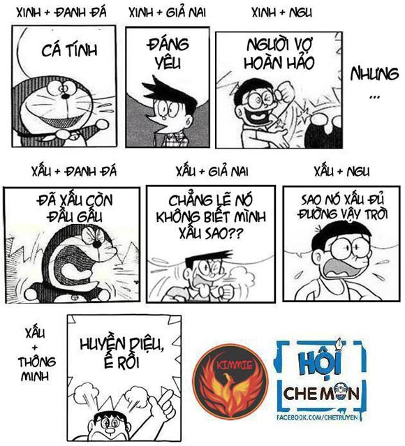 Truyện tranh doremon chế,truyen tranh che,truyen tranh 3d