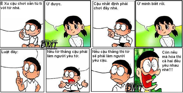 Truyện tranh doremon chế,truyen tranh che,truyen tranh 3d