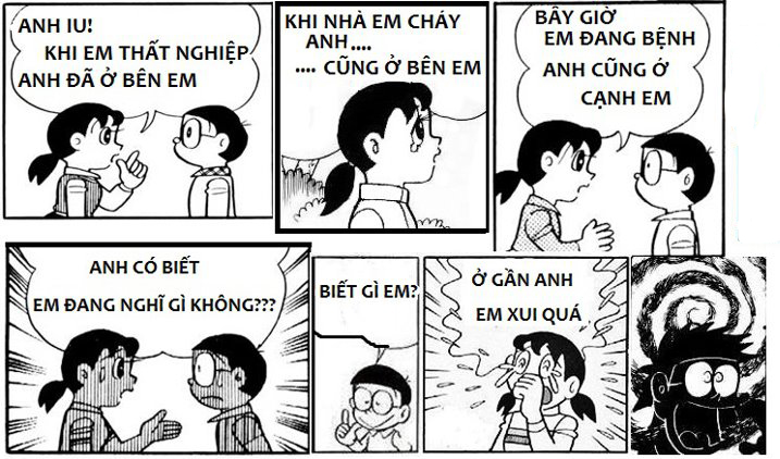 Truyện tranh doremon chế,truyen tranh che,truyen tranh 3d