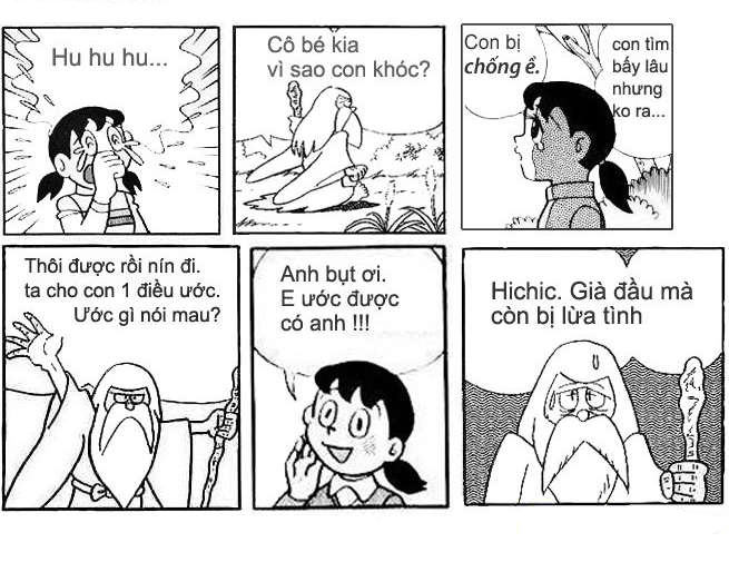 Truyện tranh doremon chế,truyen tranh che,truyen tranh 3d