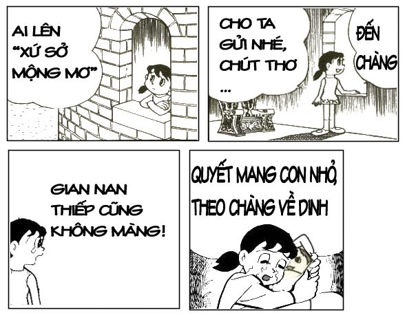 Truyện tranh doremon chế,truyen tranh che,truyen tranh 3d