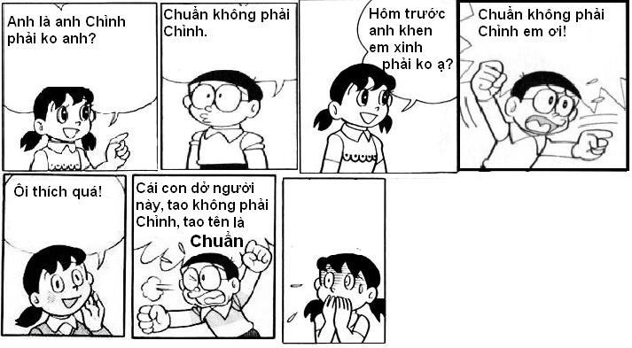 Truyện tranh doremon chế,truyen tranh che,truyen tranh 3d