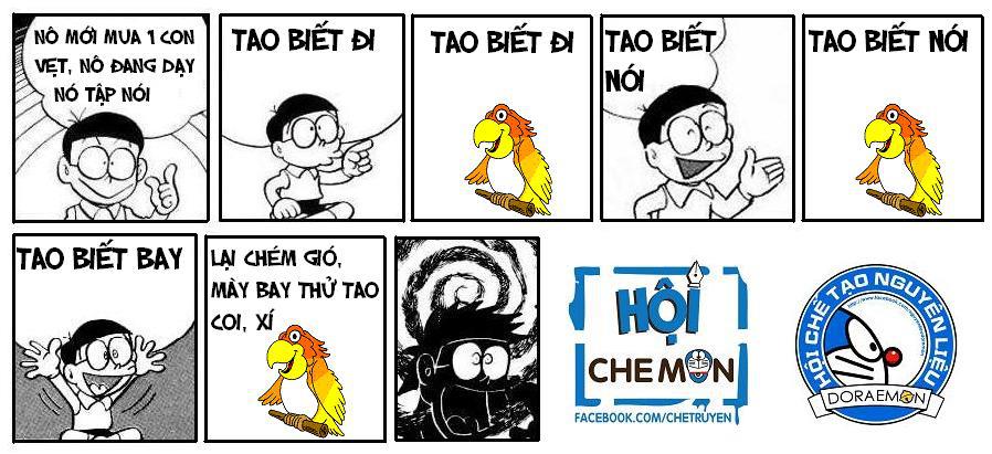 Truyện tranh doremon chế,truyen tranh che,truyen tranh 3d