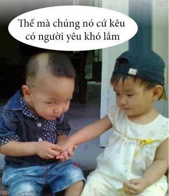 Hình ảnh nghộ nghĩnh đáng yêu ảnh chế tình yêu
